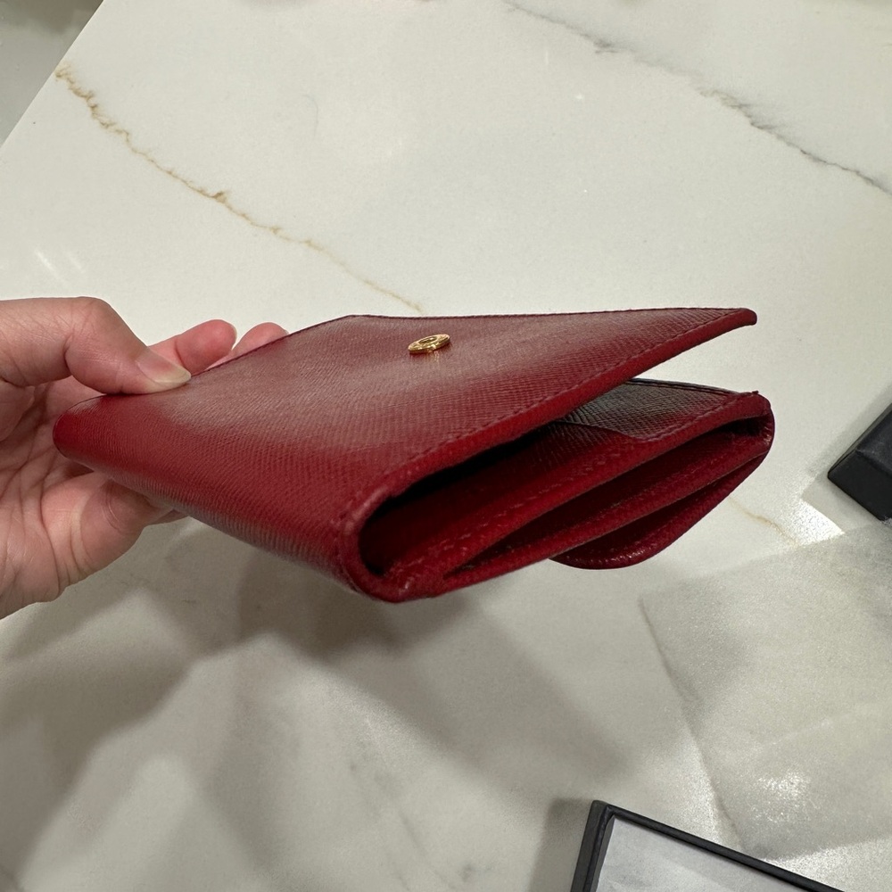 Authentic Prada Wallet (Red Color) - Picture 9 of 13